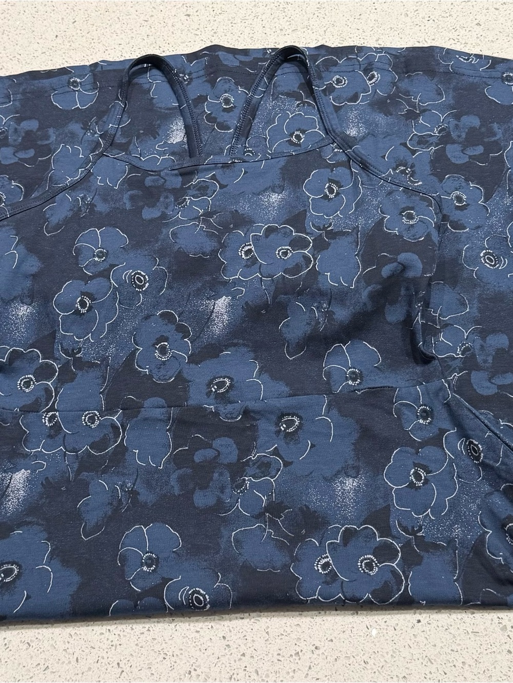 Pact Navy Blue Floral Midi Dress - Picture 14 of 15